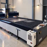 برش لیزر فایبر CNC فلزات بدون ورودی تا 2۰میل