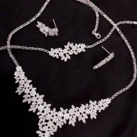 سرویس عروس بدون نگین۲۴ گرم و۱۱۰سوت