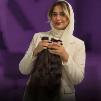 اکستنشن مو طبیعی