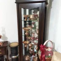 بوفه چوبی|بوفه، ویترین، کنسول|سلطانیه, |دیوار