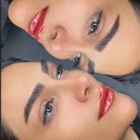 مدل شیدینگ لب  و خط چشم|خدمات آرایشگری و زیبایی|باقرشهر, |دیوار