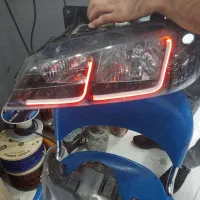 جفت چراغ طراحی شده پارس