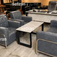 مبلمان اداری طوسی بتنی