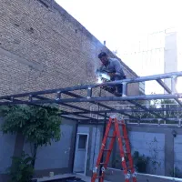 آهنگری جوشکاری سیار در محل
