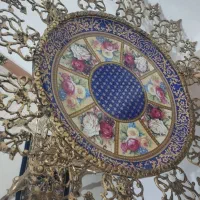 جا میوه کنار سالنی برنزی|ظروف سرو و پذیرایی|اراک, |دیوار