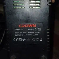 دریل شارژی کرون کاملا سالم با دو عدد باطری فابریک|ابزارآلات|مشهد, شهرک رازی (شهرک غرب)|دیوار