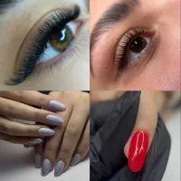 مدل مژه و ناخن