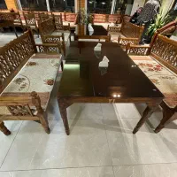 میز و نیمکت در رستوران|کافی‌شاپ و رستوران|هشتگرد, گلسار|دیوار