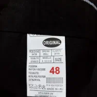 شلوار فاستونی ویسکوز  fodera rayon سایز 48 سرمه ای