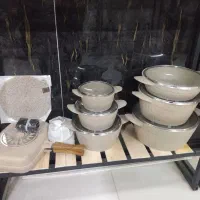 سرویس قابلمه 18پارچه یوریست اصل آلمان اقساطی|ظروف پختوپز|مشهد, طلاب|دیوار