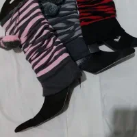 جوراب بافت کوتاه ساق بافت بوت بالازانوکلاه شال|لباس|قم, پردیسان|دیوار