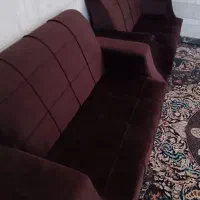 مبل در حد نو و گل میز