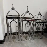 شمعدان دکوری استیل