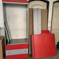 تخت خواب و بوفه