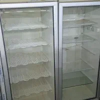 یخچال فریزر دوقلو ویترینی درب شیشه ای بوش