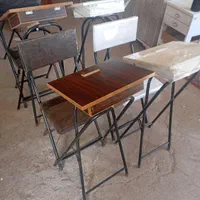 میز و نیمکت نماز باکس دار سفید رنگ با