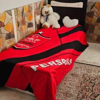 تخت و کمد سفید و مشکی