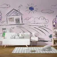 نقاشی و کاغذ دیواری|خدمات پیشه و مهارت|قشم, |دیوار