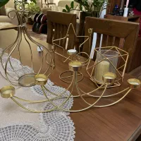 مجسمه و جا شمعی