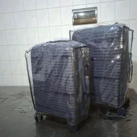 ست چمدان نو با کاور