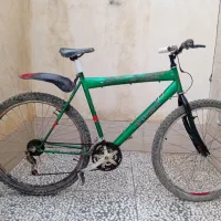 دو عدد دوچرخه سایز ۲۶ دوچرخه سبز ۱۸۵۰