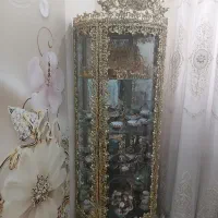 بوفه میز ساعت برنز