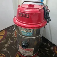 جارو برقی آب وخاک سه موتوره استیل