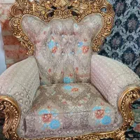 مبل سلطنتی مناسب جهیزیه+(باکاورژله ای) فوری|مبلمان خانگی و میز عسلی|بروجرد, |دیوار