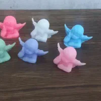 شمع روبیک بابونه و فرشته