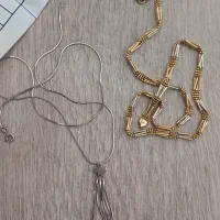 طلا شیک گردنی و گشواره