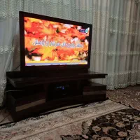 آل سی دی ۴۶ پاناسونیک همراه با میز|تلویزیون و پروژکتور|ایذه, |دیوار