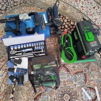 ابزار کار دریل پیکور سنگ فرز موتور جوش جعبه بکس|ابزارآلات|مرودشت, رامجرد یک|دیوار