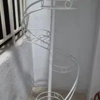 استند جا گلدون فلزی کاملا سالم