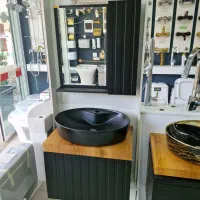 روشویی کابینتی به همراه آینه باکس فولست آگهی۴۶