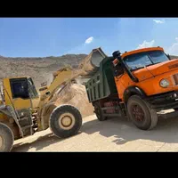 حمل ماسه شن و مخلوط و مصالح ساختمانی