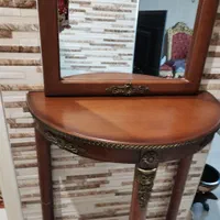 میز کنسول اینه سرهم تمام چوب وقدیمی شیک و زیبا|بوفه، ویترین، کنسول|تهران, ازگل|دیوار