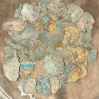 سنگ خام فیروزه|جواهرات|سهند, |دیوار