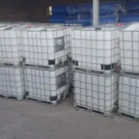 مخزن ibc کارواش شده پایه فلزی