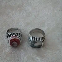 انگشتر نقره دست‌ساز قدیمی