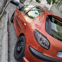 206نارنجی متالیک مدل ۸۳فرانسوی