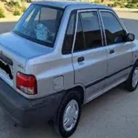 درب وصندوق پرایدنقره ای