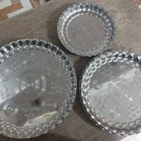 سینی استیل و کاسه استیل