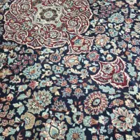 یک عدد قالی ۱۲ متری رنگ سرمهای|فرش|زاهدان, |دیوار