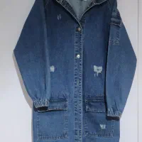 مانتو جین گرم بالا