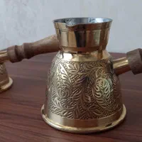 قهوه جوش برنزی هندی|قوری، کتری، قهوهساز دستی|تبریز, |دیوار