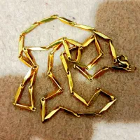 گردنبند کبریتی طلایی