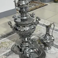 سرویس کامل سماور گازی افسون نو مدل مریم ترکدار