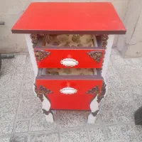 یک میز تلفن قدیمی تمیز سالم|میز تلفن|اردبیل, |دیوار