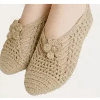 پاپوش کاموایی بافت|لباس|خرم‌آباد, |دیوار