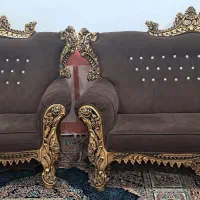 مبل ۷نفره همرا جلو مبلی|مبلمان خانگی و میز عسلی|شادگان, |دیوار